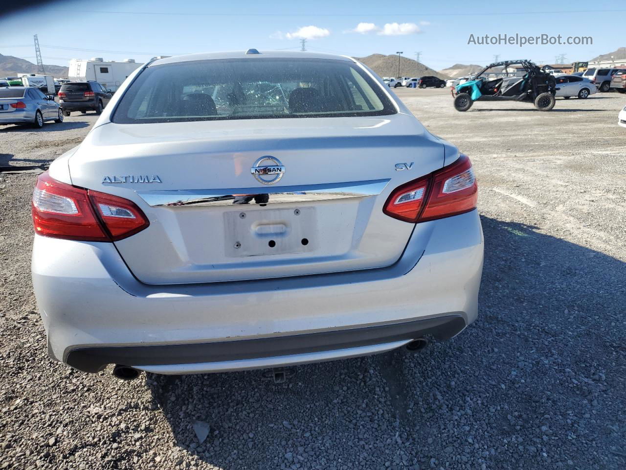 2017 Nissan Altima 2.5 Silver vin: 1N4AL3AP4HC258269