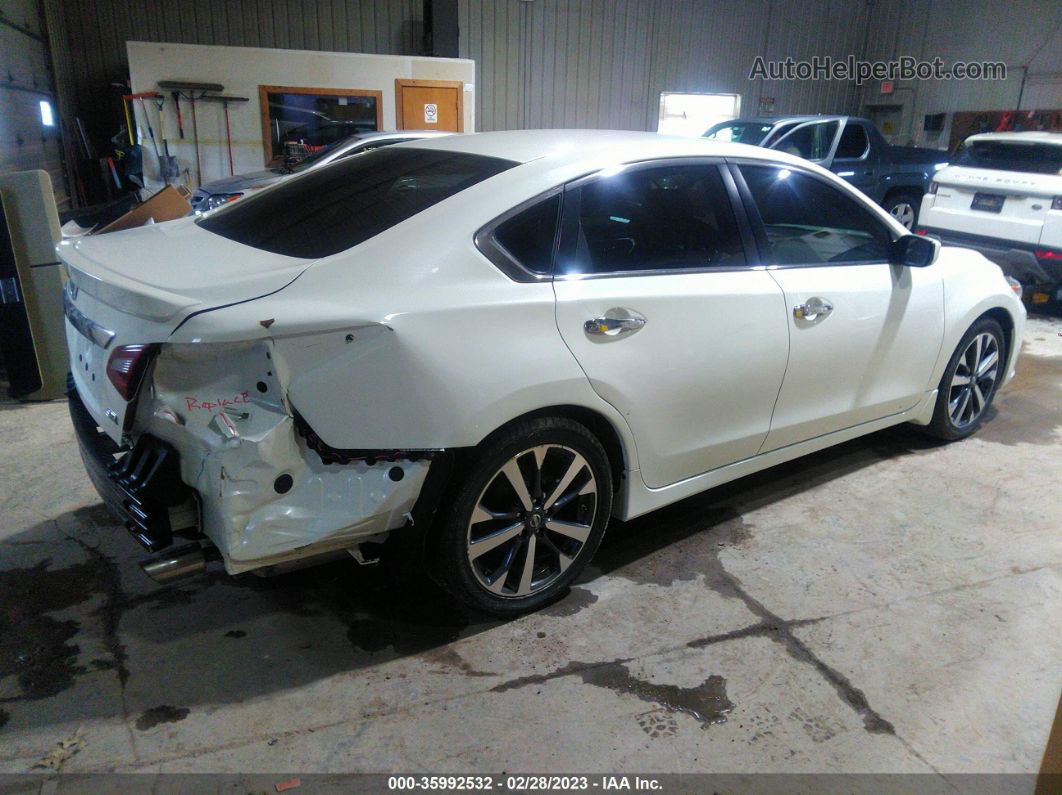 2017 Nissan Altima 2.5 Sr White vin: 1N4AL3AP4HC263410