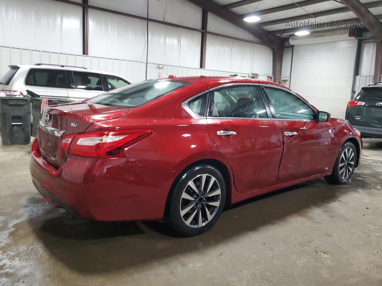 2017 Nissan Altima 2.5 Red vin: 1N4AL3AP4HC266517