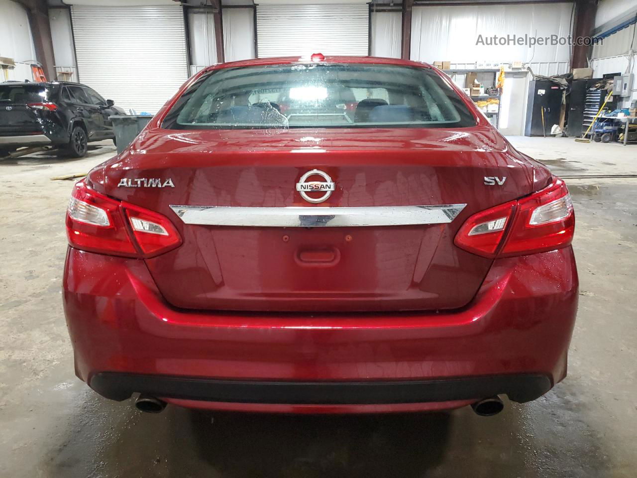 2017 Nissan Altima 2.5 Red vin: 1N4AL3AP4HC266517