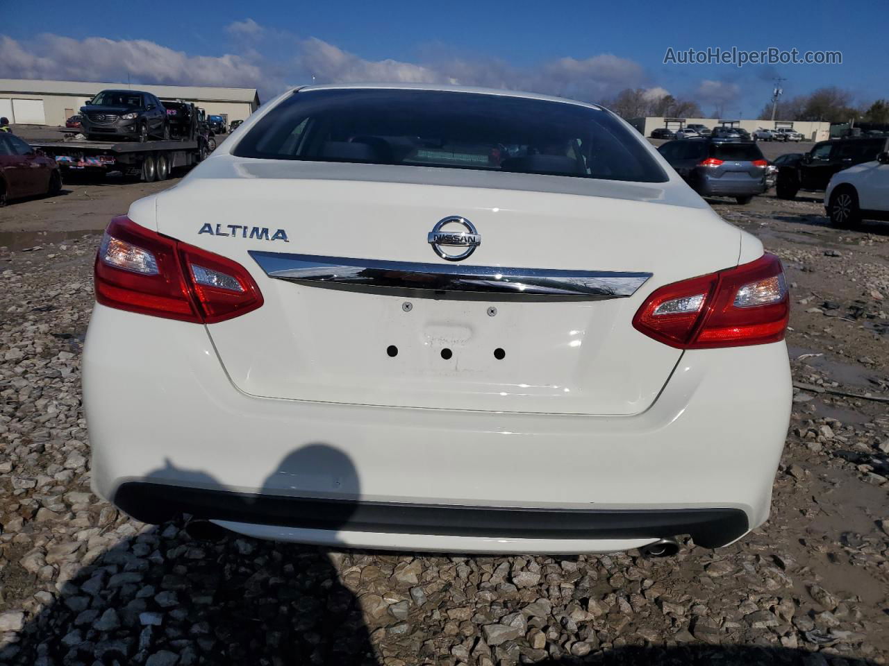 2017 Nissan Altima 2.5 White vin: 1N4AL3AP4HC289327