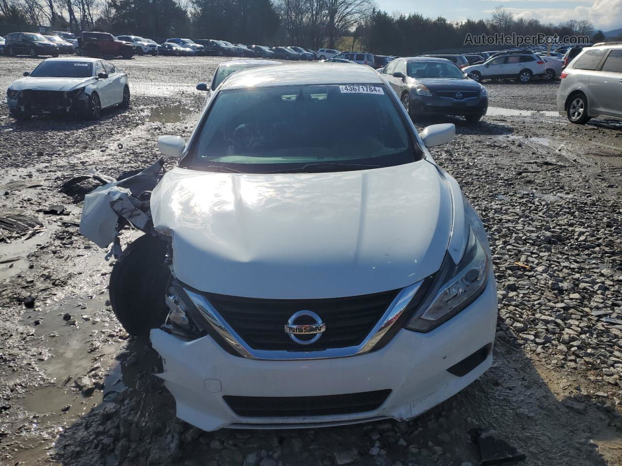 2017 Nissan Altima 2.5 White vin: 1N4AL3AP4HC289327