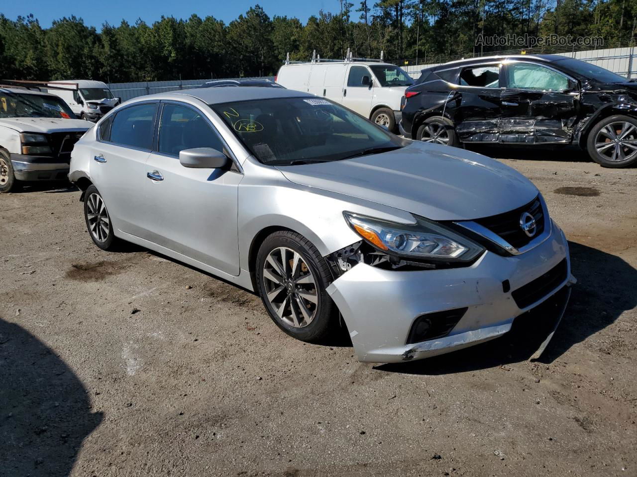 2017 Nissan Altima 2.5 Silver vin: 1N4AL3AP4HC290896