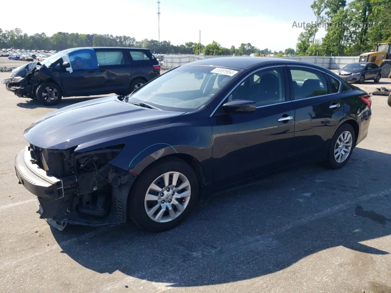 2017 Nissan Altima 2.5 Угольный vin: 1N4AL3AP4HC493156