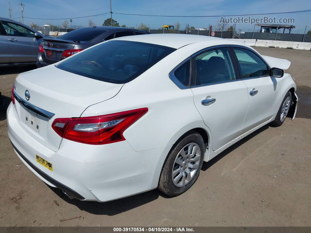 2017 Nissan Altima 2.5 S White vin: 1N4AL3AP4HN315980