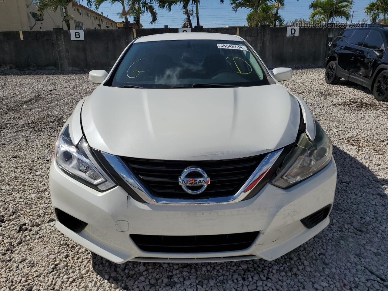 2017 Nissan Altima 2.5 White vin: 1N4AL3AP4HN323383