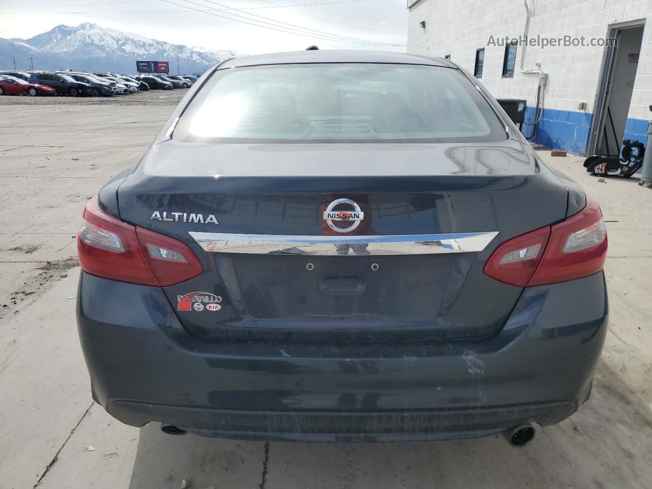 2018 Nissan Altima 2.5 Серый vin: 1N4AL3AP4JC107342