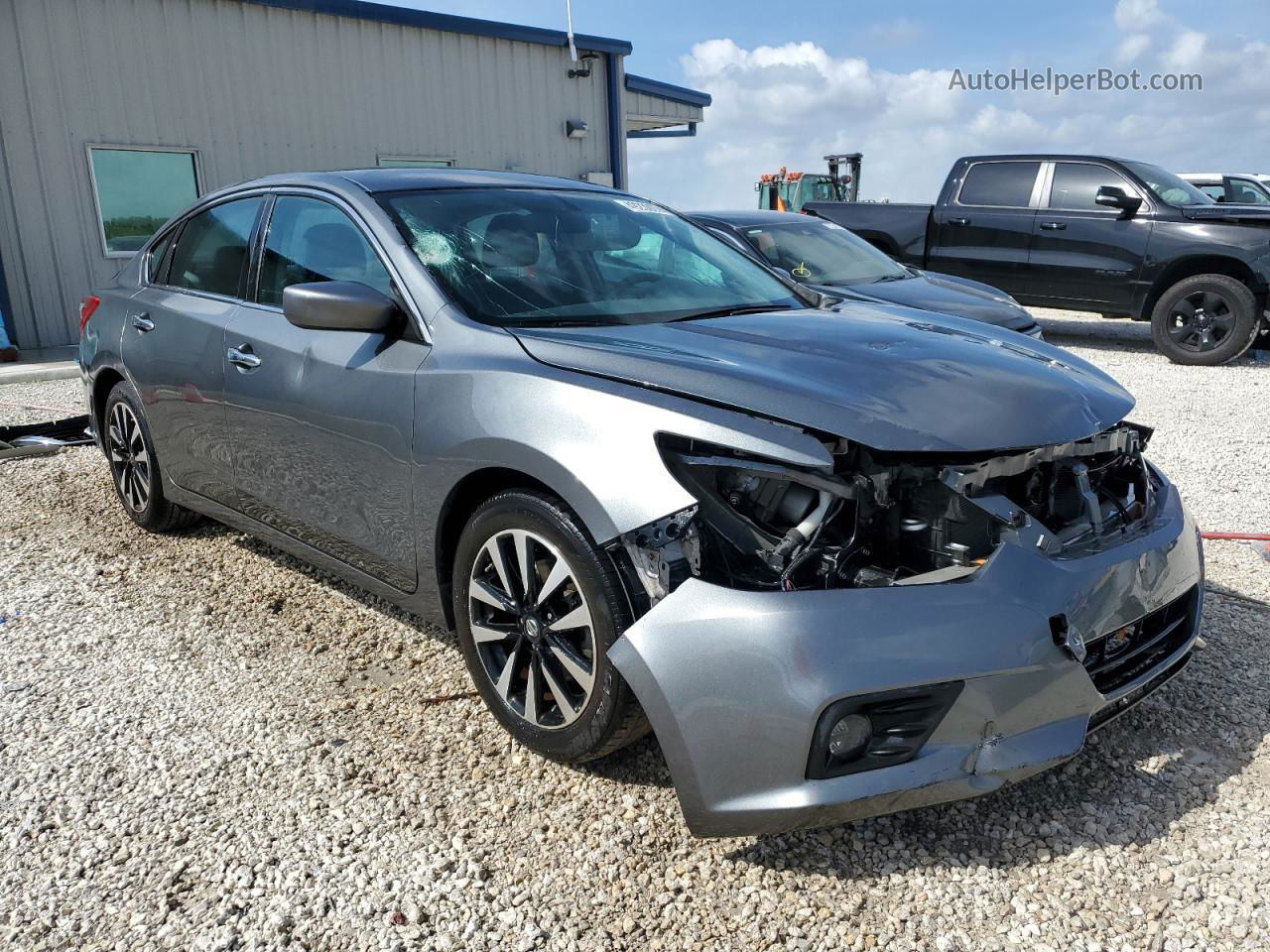 2018 Nissan Altima 2.5 Gray vin: 1N4AL3AP4JC111245