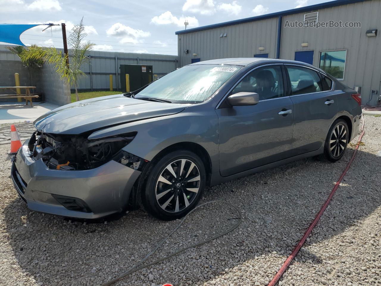 2018 Nissan Altima 2.5 Gray vin: 1N4AL3AP4JC111245