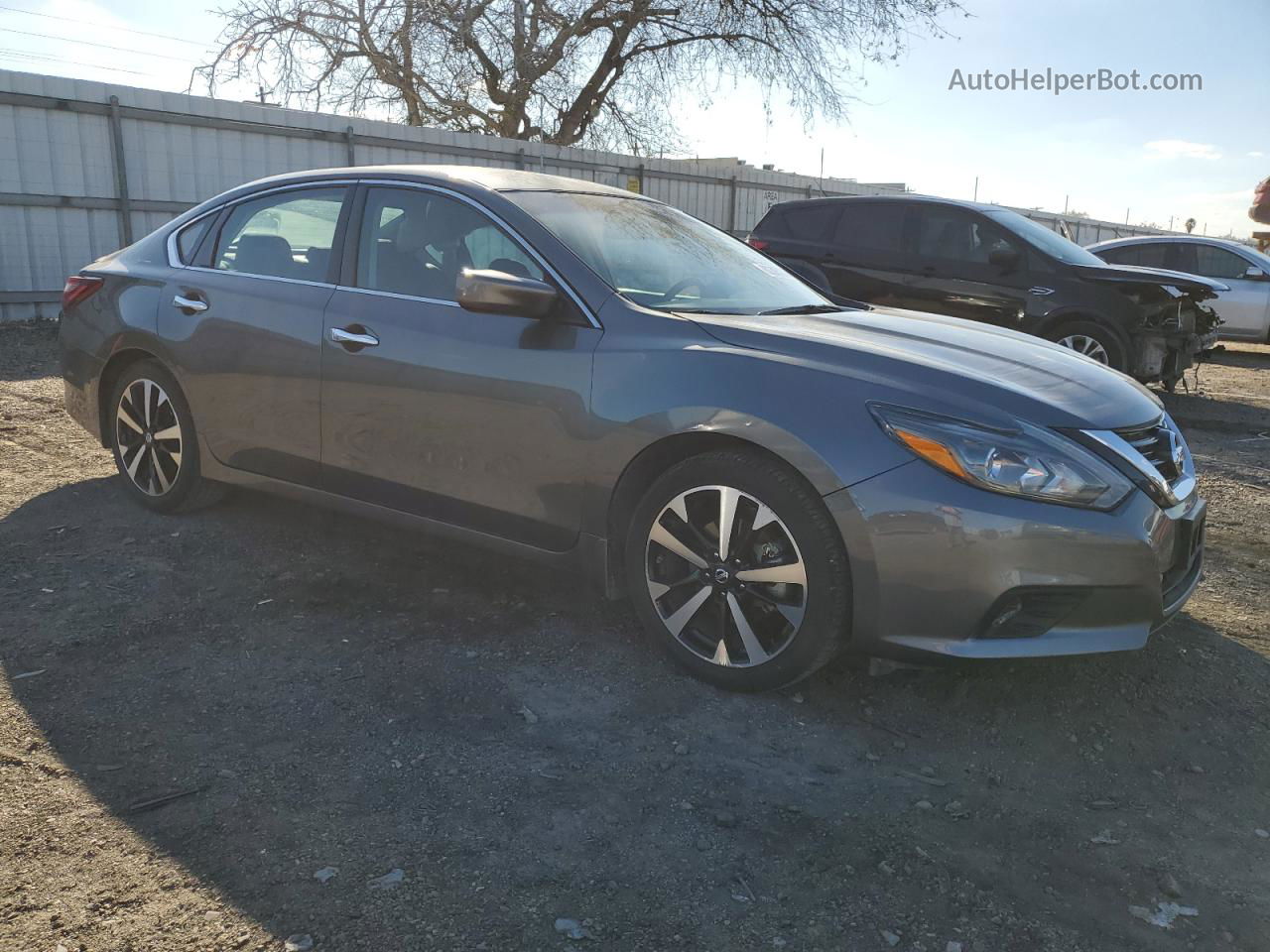 2018 Nissan Altima 2.5 Серый vin: 1N4AL3AP4JC115604