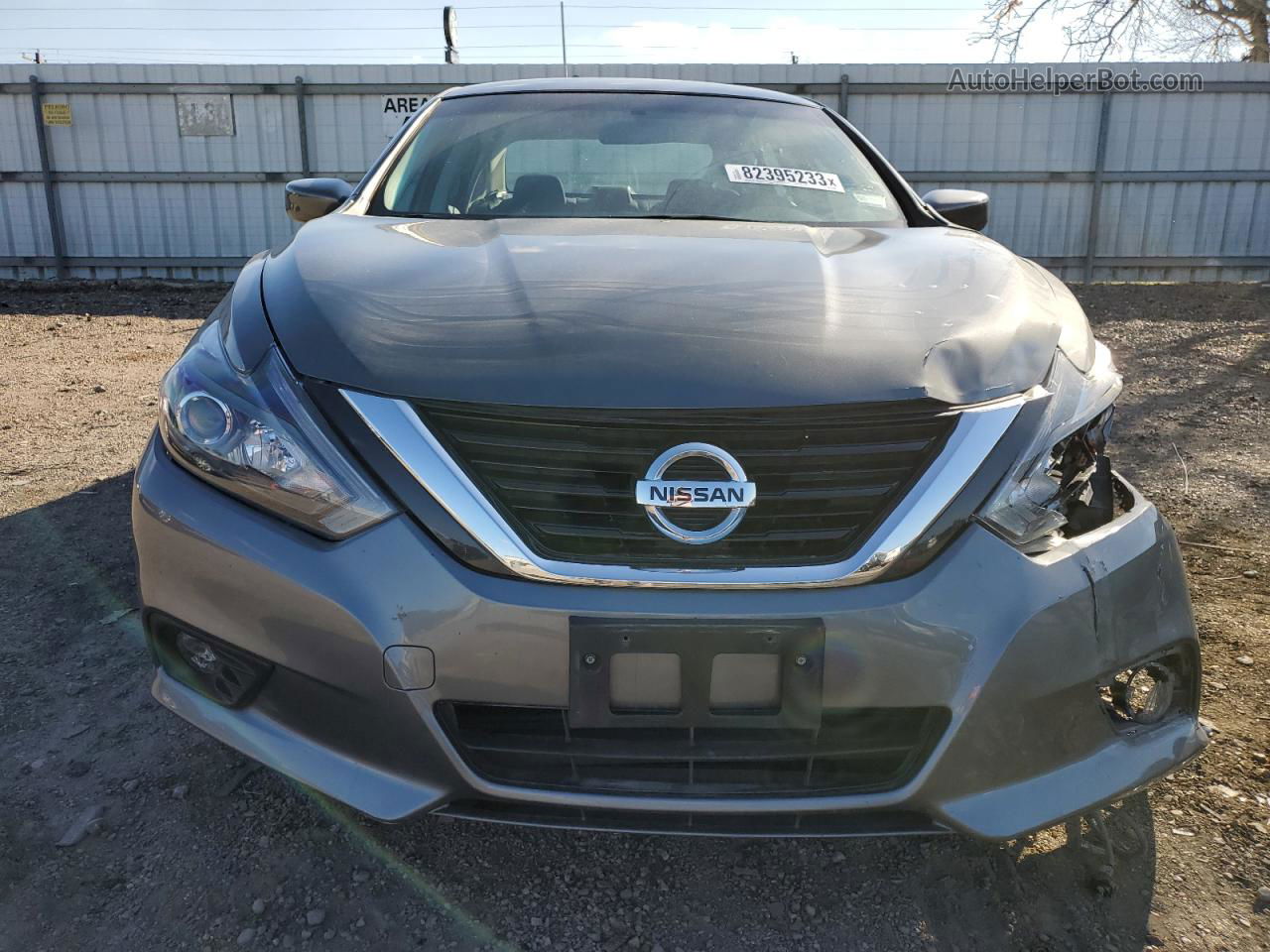 2018 Nissan Altima 2.5 Серый vin: 1N4AL3AP4JC115604