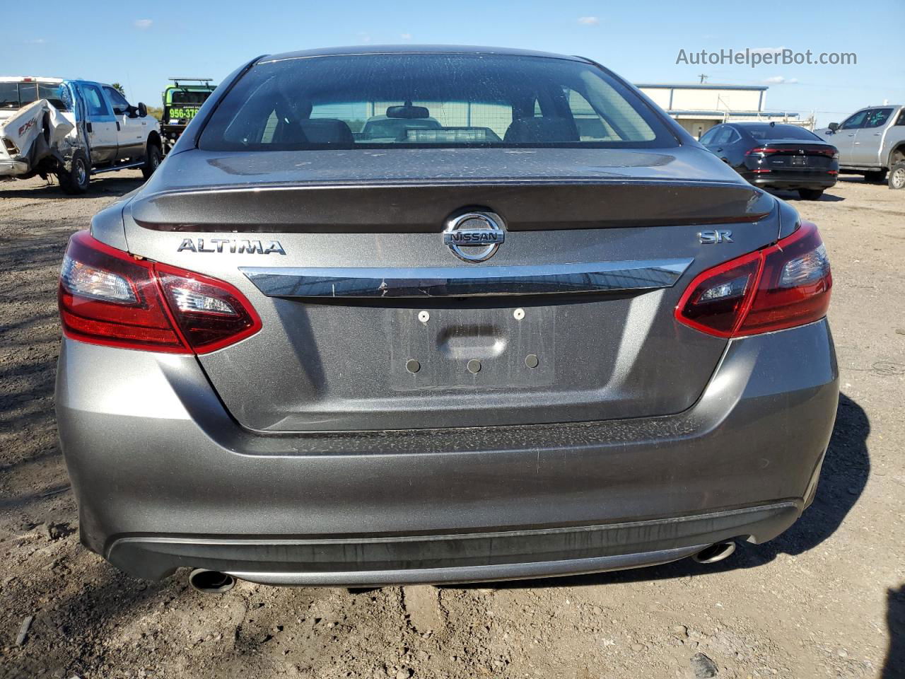 2018 Nissan Altima 2.5 Серый vin: 1N4AL3AP4JC115604