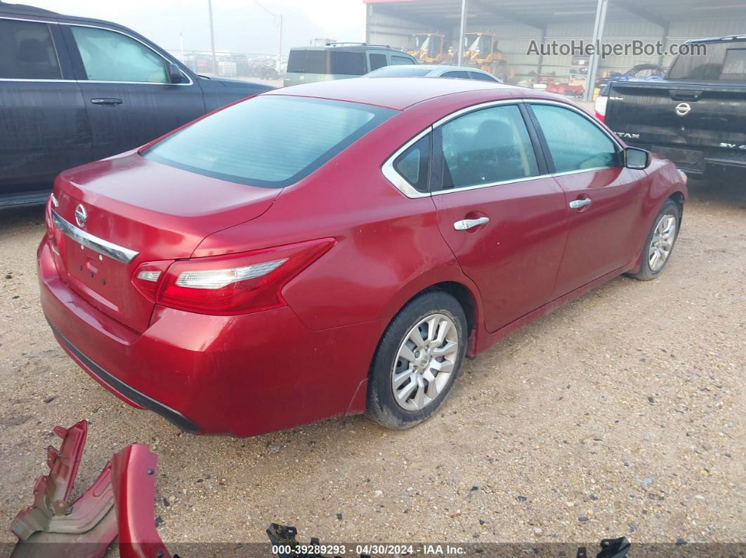 2018 Nissan Altima 2.5 S Red vin: 1N4AL3AP4JC121774