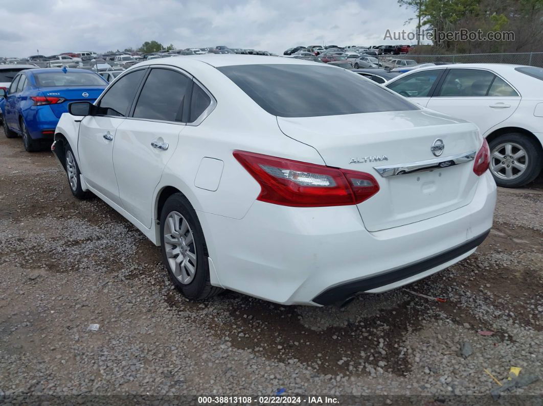 2018 Nissan Altima 2.5 S Белый vin: 1N4AL3AP4JC126618