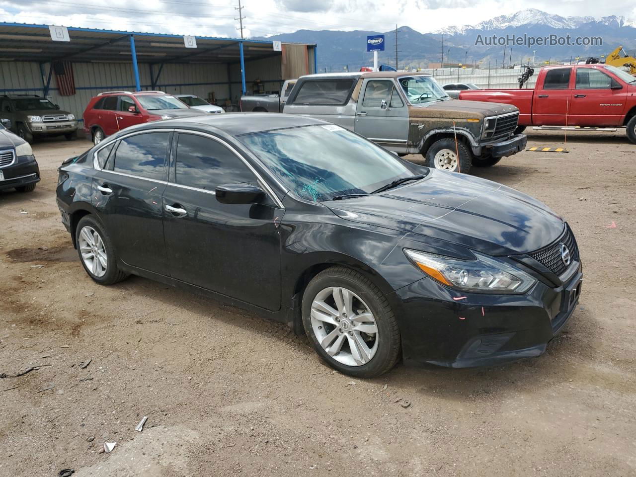 2018 Nissan Altima 2.5 Black vin: 1N4AL3AP4JC133326