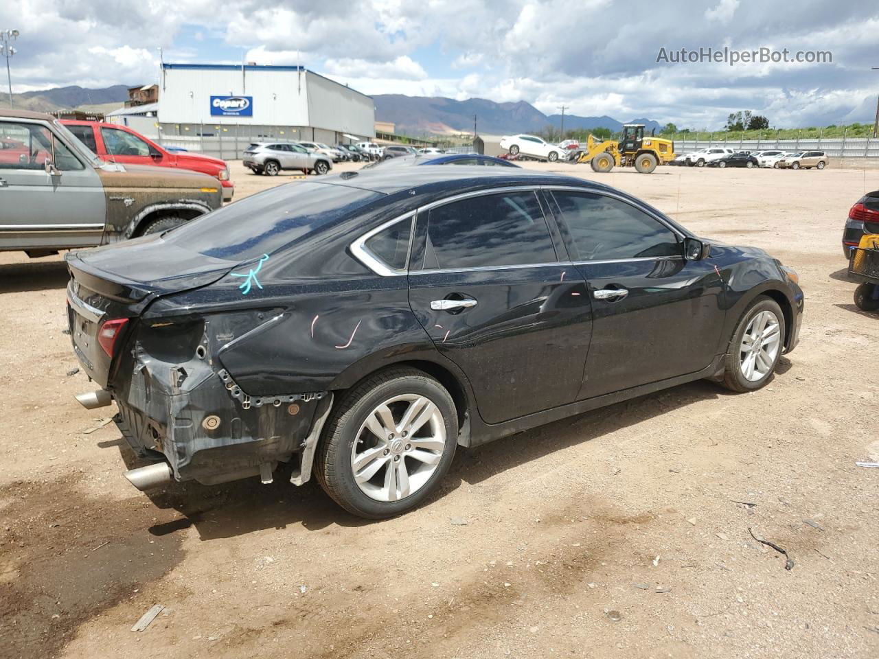 2018 Nissan Altima 2.5 Black vin: 1N4AL3AP4JC133326