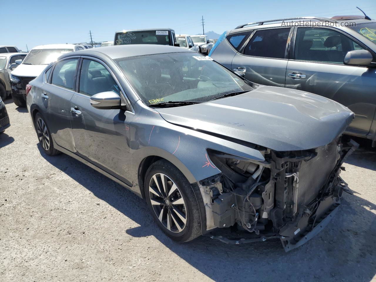 2018 Nissan Altima 2.5 Charcoal vin: 1N4AL3AP4JC156198