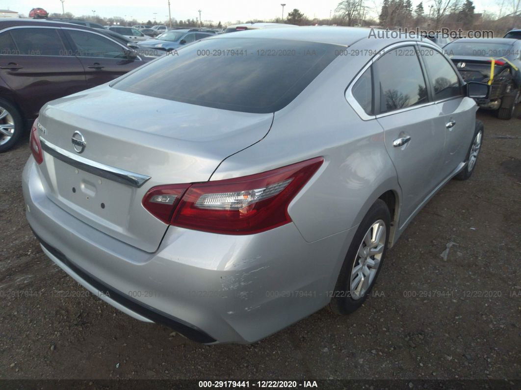 2018 Nissan Altima 2.5 S Серебряный vin: 1N4AL3AP4JC165743