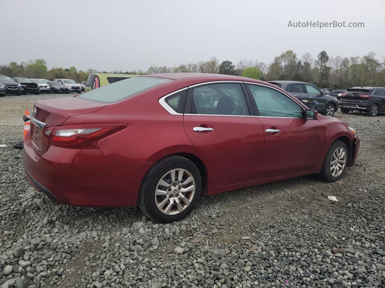 2018 Nissan Altima 2.5 Red vin: 1N4AL3AP4JC175981