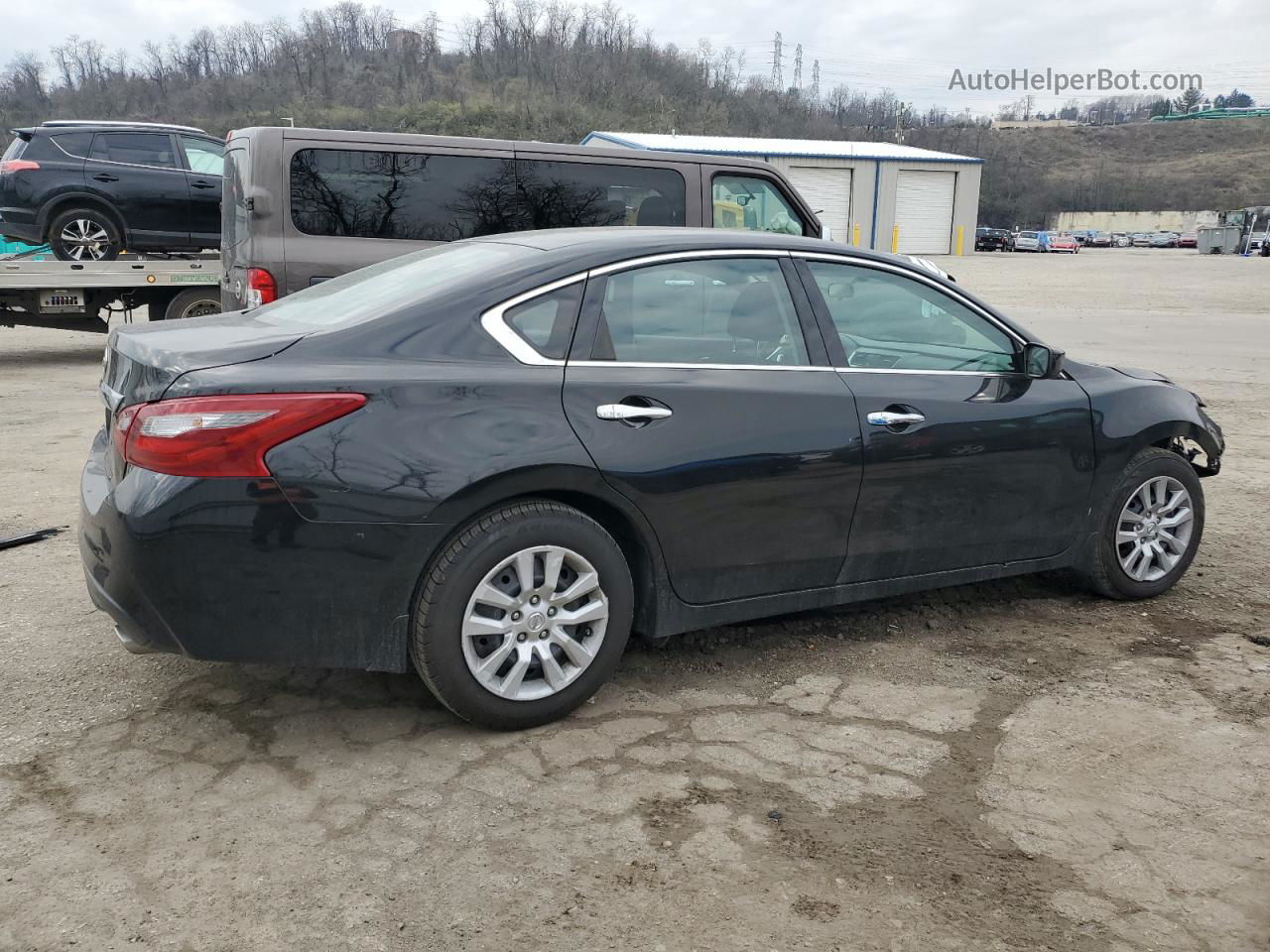 2018 Nissan Altima 2.5 Черный vin: 1N4AL3AP4JC191372