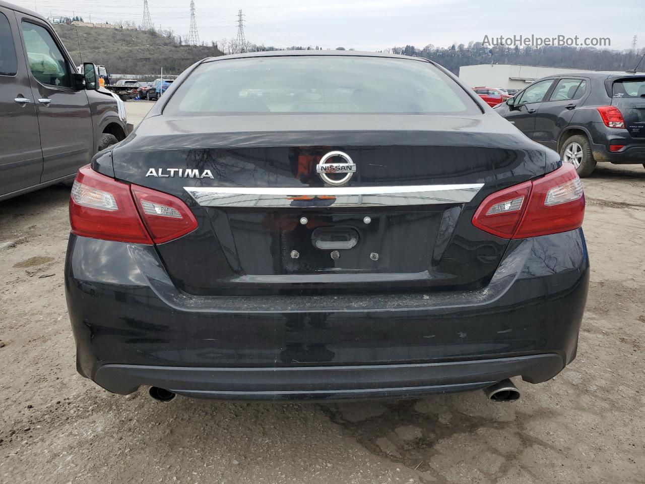 2018 Nissan Altima 2.5 Black vin: 1N4AL3AP4JC191372