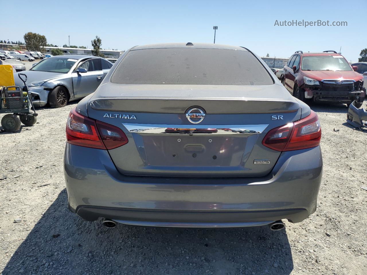 2018 Nissan Altima 2.5 Серебряный vin: 1N4AL3AP4JC211751