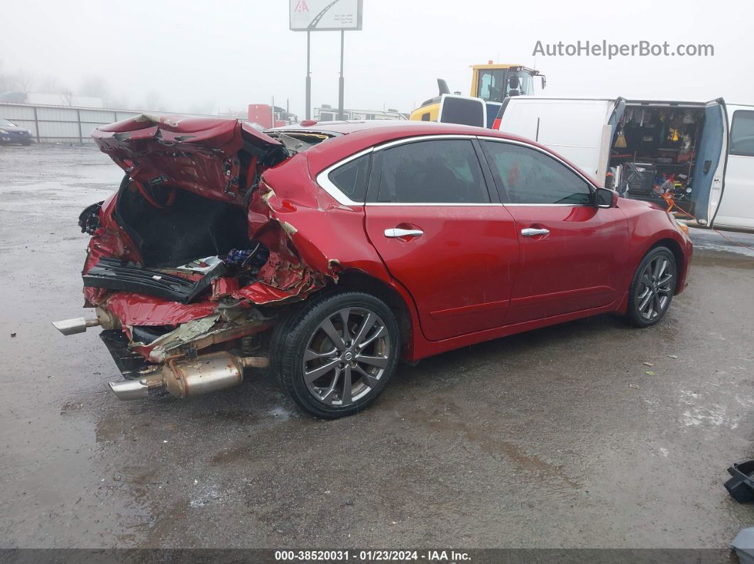 2018 Nissan Altima 2.5 Sr Red vin: 1N4AL3AP4JC219770