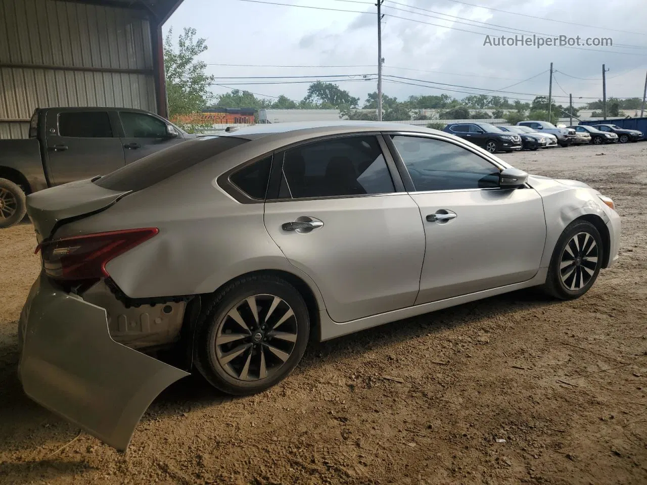 2018 Nissan Altima 2.5 Silver vin: 1N4AL3AP4JC231305