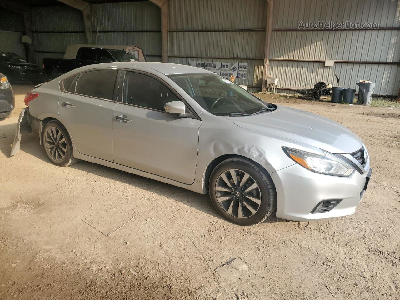 2018 Nissan Altima 2.5 Silver vin: 1N4AL3AP4JC231305