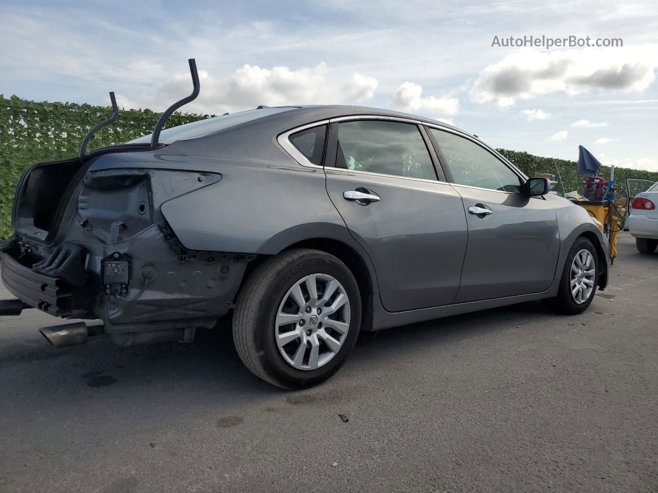 2018 Nissan Altima 2.5 Gray vin: 1N4AL3AP4JC245723