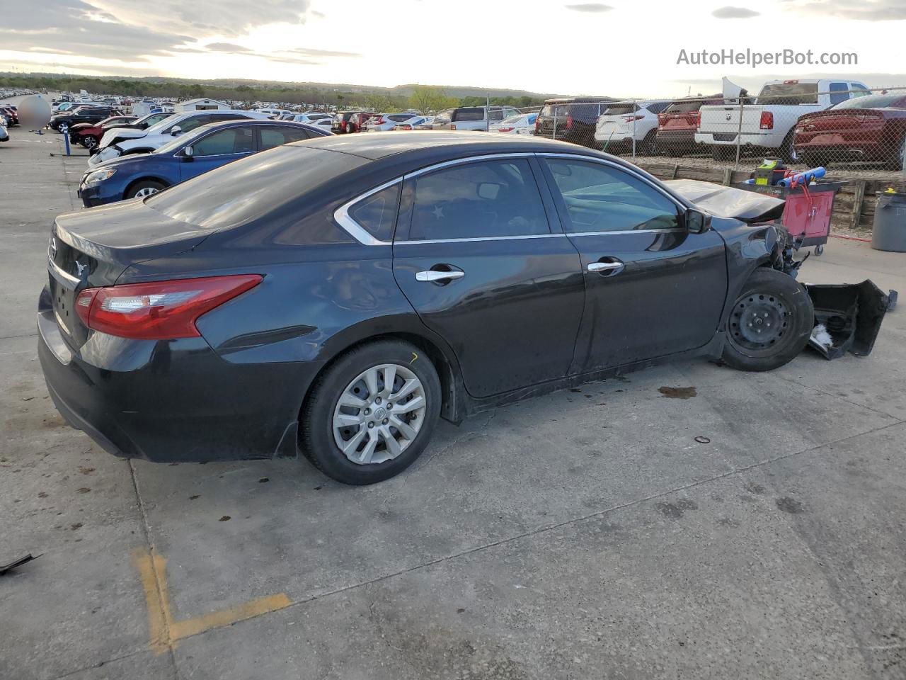 2018 Nissan Altima 2.5 Black vin: 1N4AL3AP4JC263476