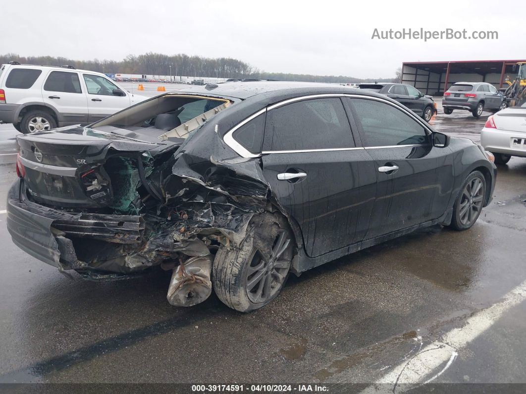 2018 Nissan Altima 2.5 Sr Black vin: 1N4AL3AP4JC267141