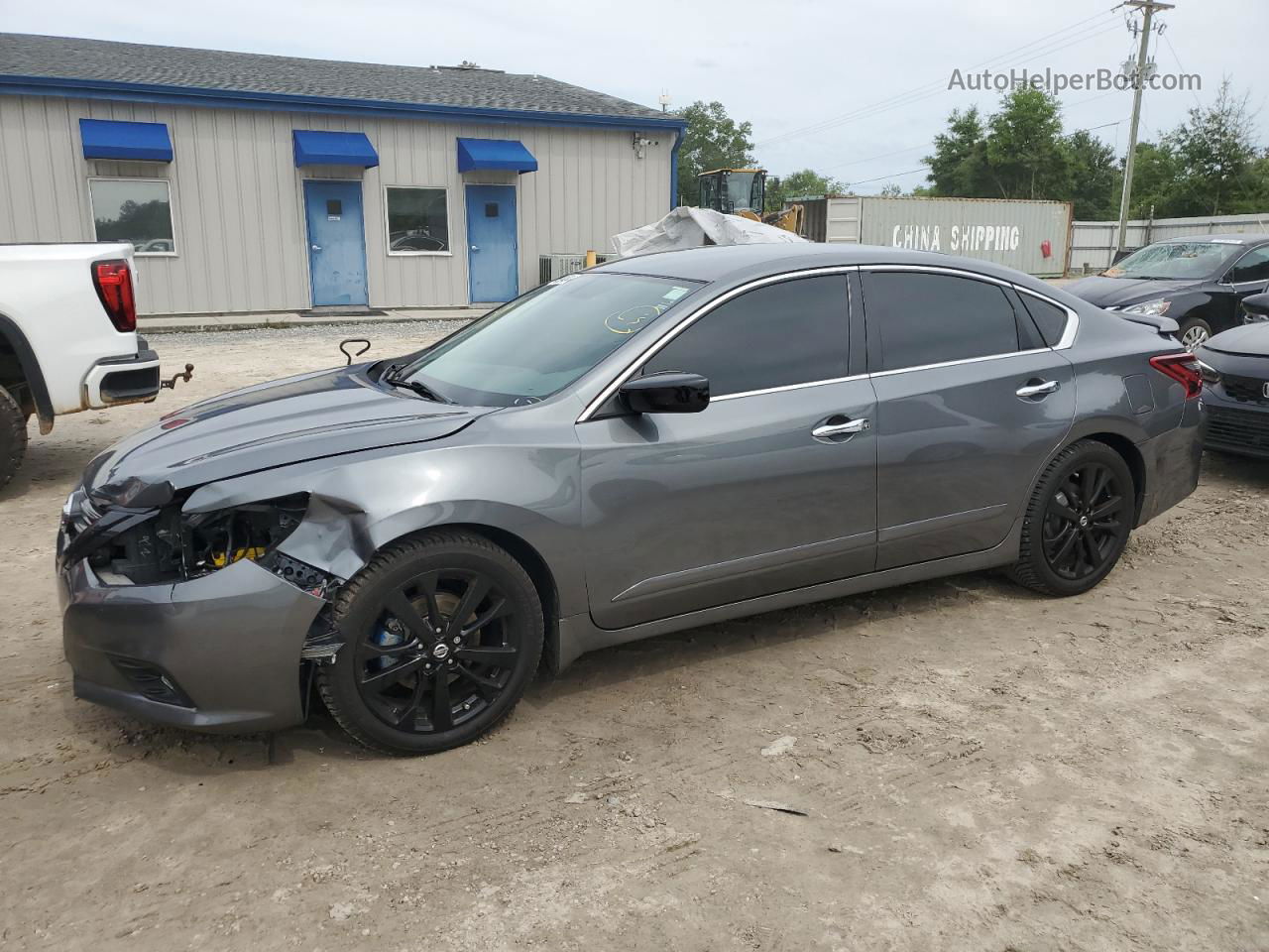 2018 Nissan Altima 2.5 Gray vin: 1N4AL3AP4JC267432