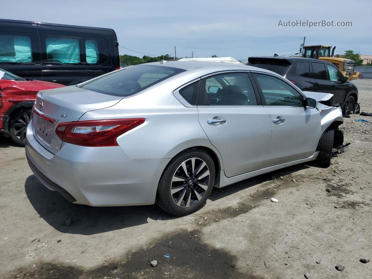 2018 Nissan Altima 2.5 Silver vin: 1N4AL3AP4JC274557