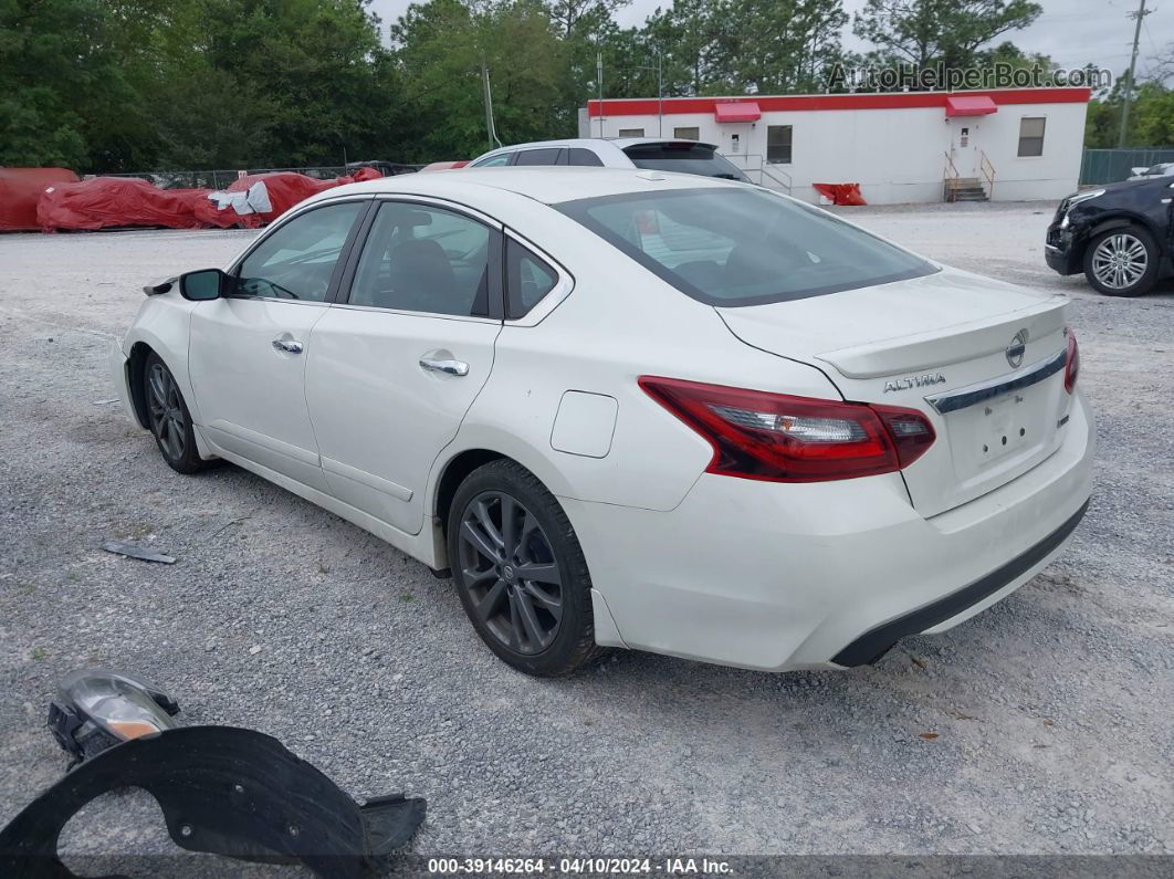 2018 Nissan Altima 2.5 Sr White vin: 1N4AL3AP4JC274638