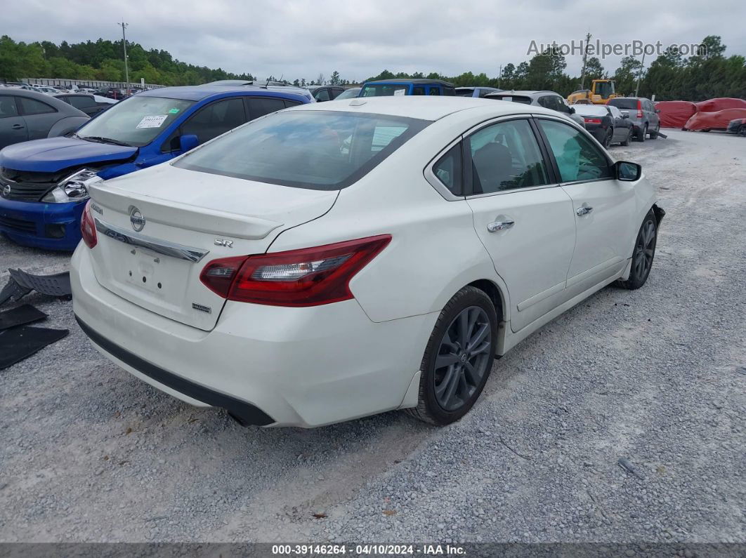 2018 Nissan Altima 2.5 Sr White vin: 1N4AL3AP4JC274638