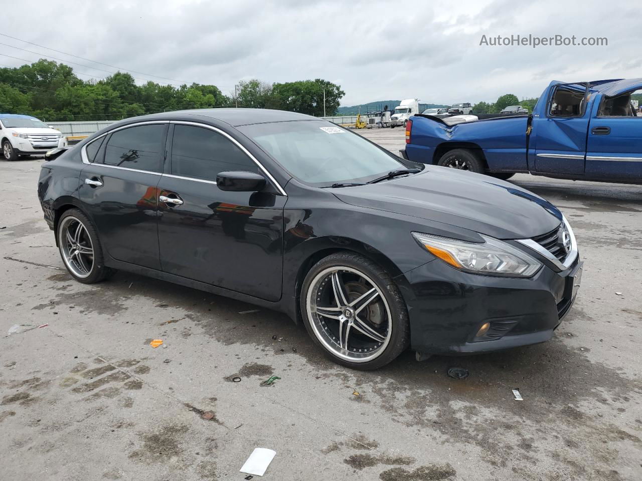 2018 Nissan Altima 2.5 Black vin: 1N4AL3AP4JC282433