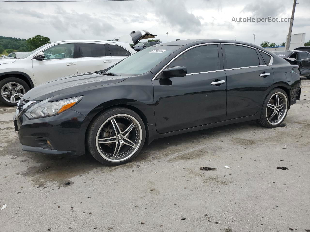 2018 Nissan Altima 2.5 Black vin: 1N4AL3AP4JC282433