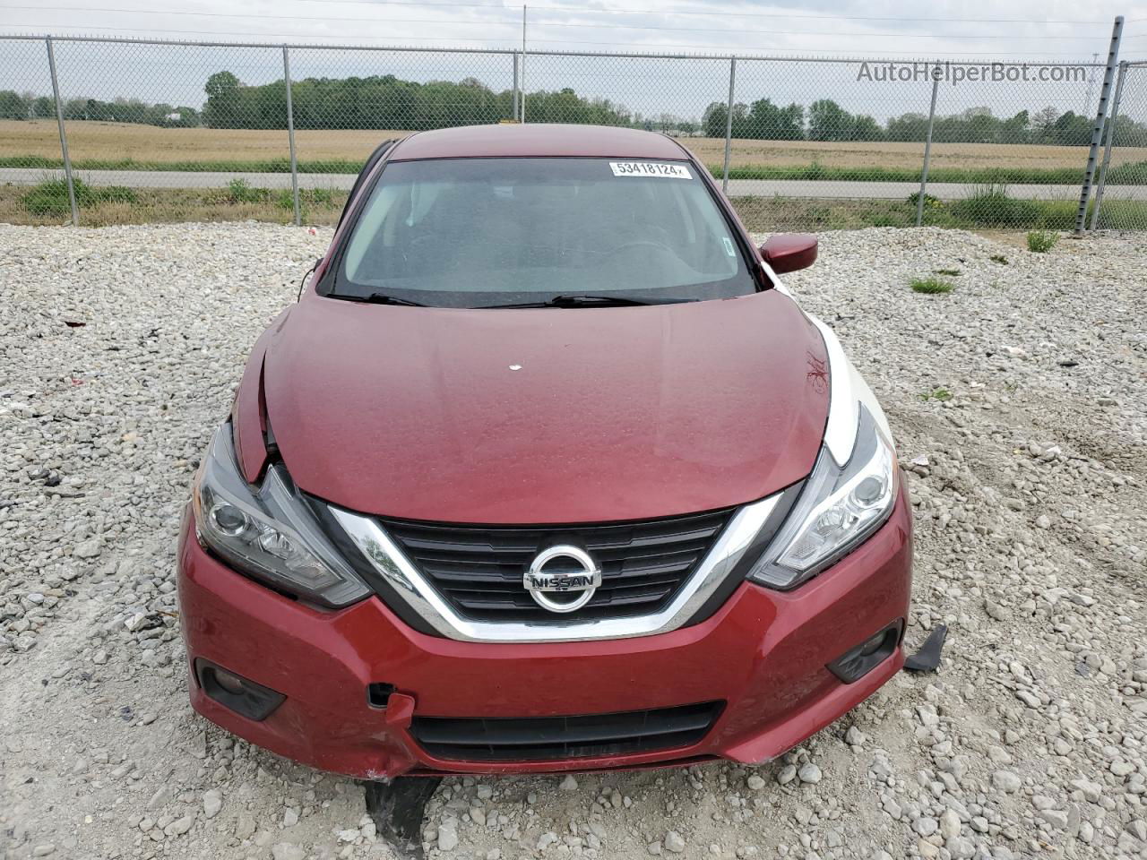 2018 Nissan Altima 2.5 Red vin: 1N4AL3AP4JC284232