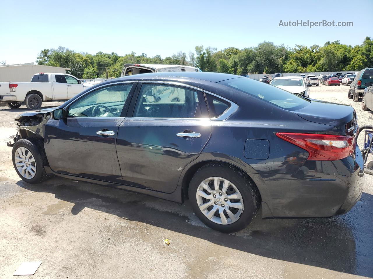 2018 Nissan Altima 2.5 Серый vin: 1N4AL3AP4JC285106