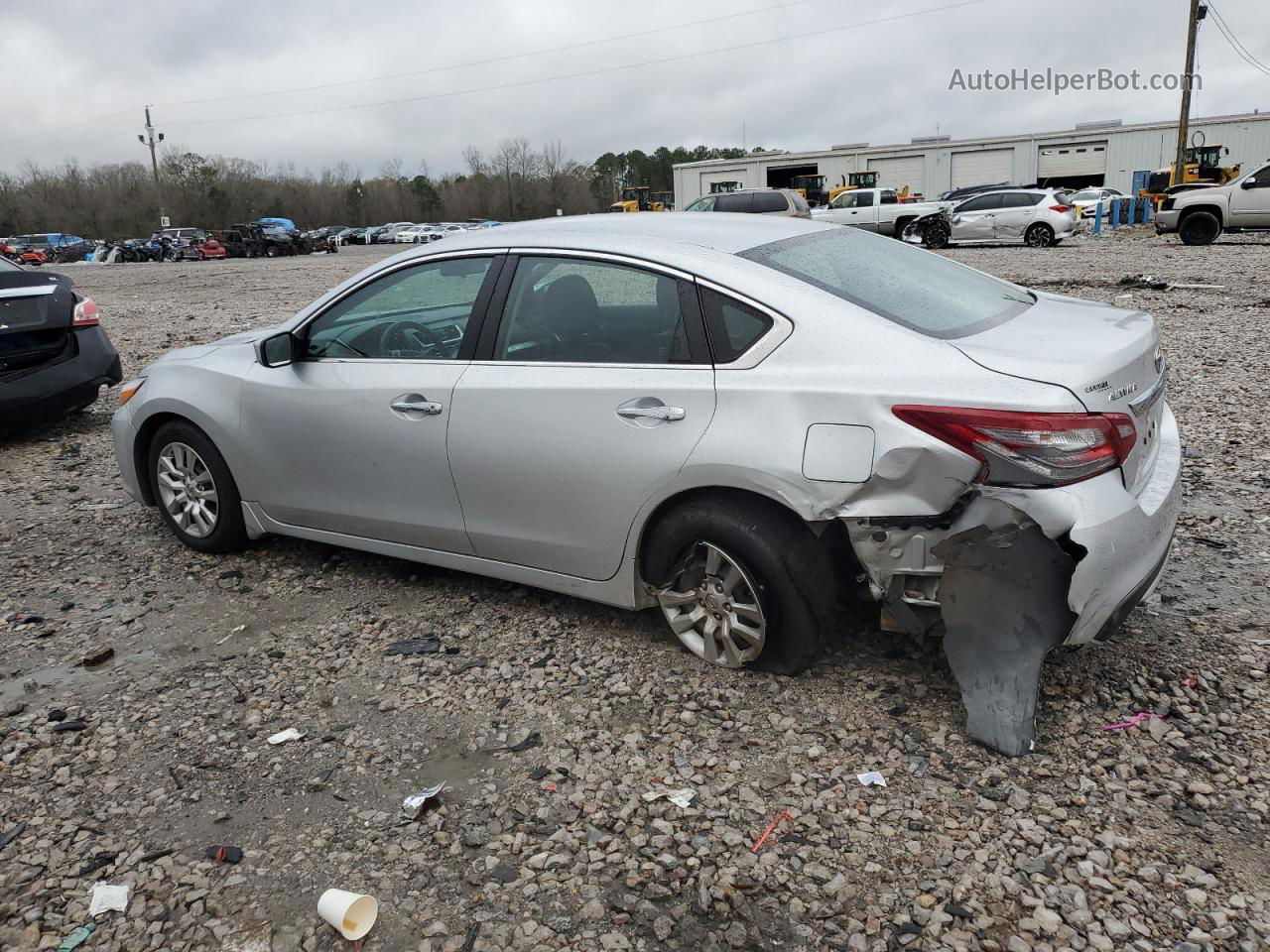 2018 Nissan Altima 2.5 Серебряный vin: 1N4AL3AP4JC474676