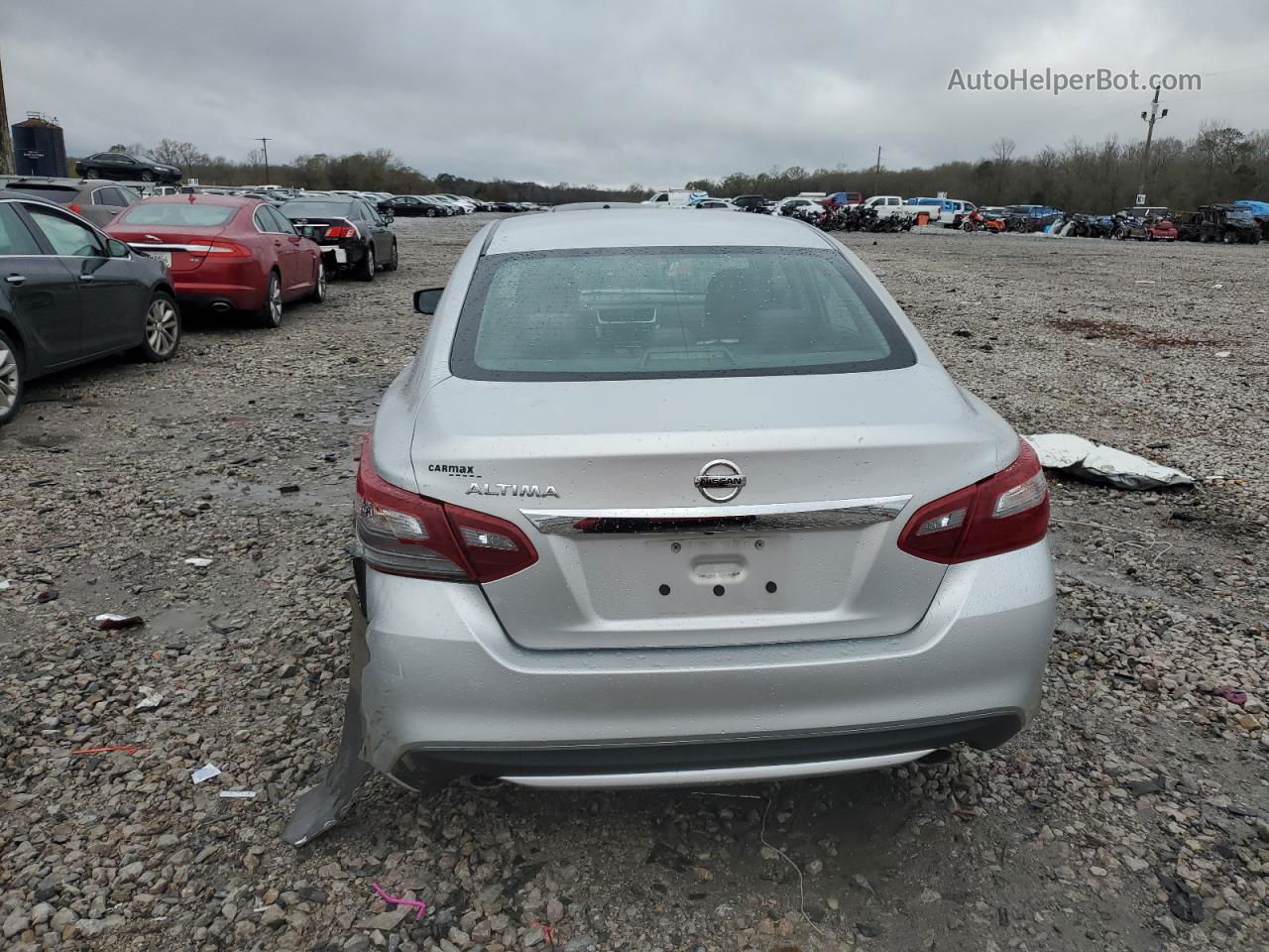 2018 Nissan Altima 2.5 Silver vin: 1N4AL3AP4JC474676