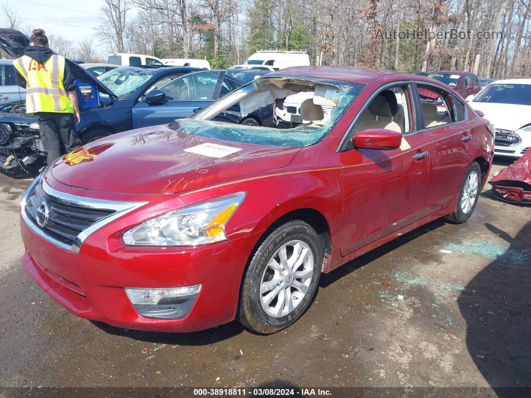 2014 Nissan Altima 2.5 S Red vin: 1N4AL3AP5EC135270