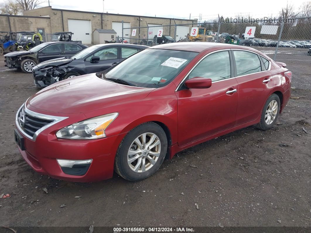 2014 Nissan Altima 2.5 S Red vin: 1N4AL3AP5EC191807