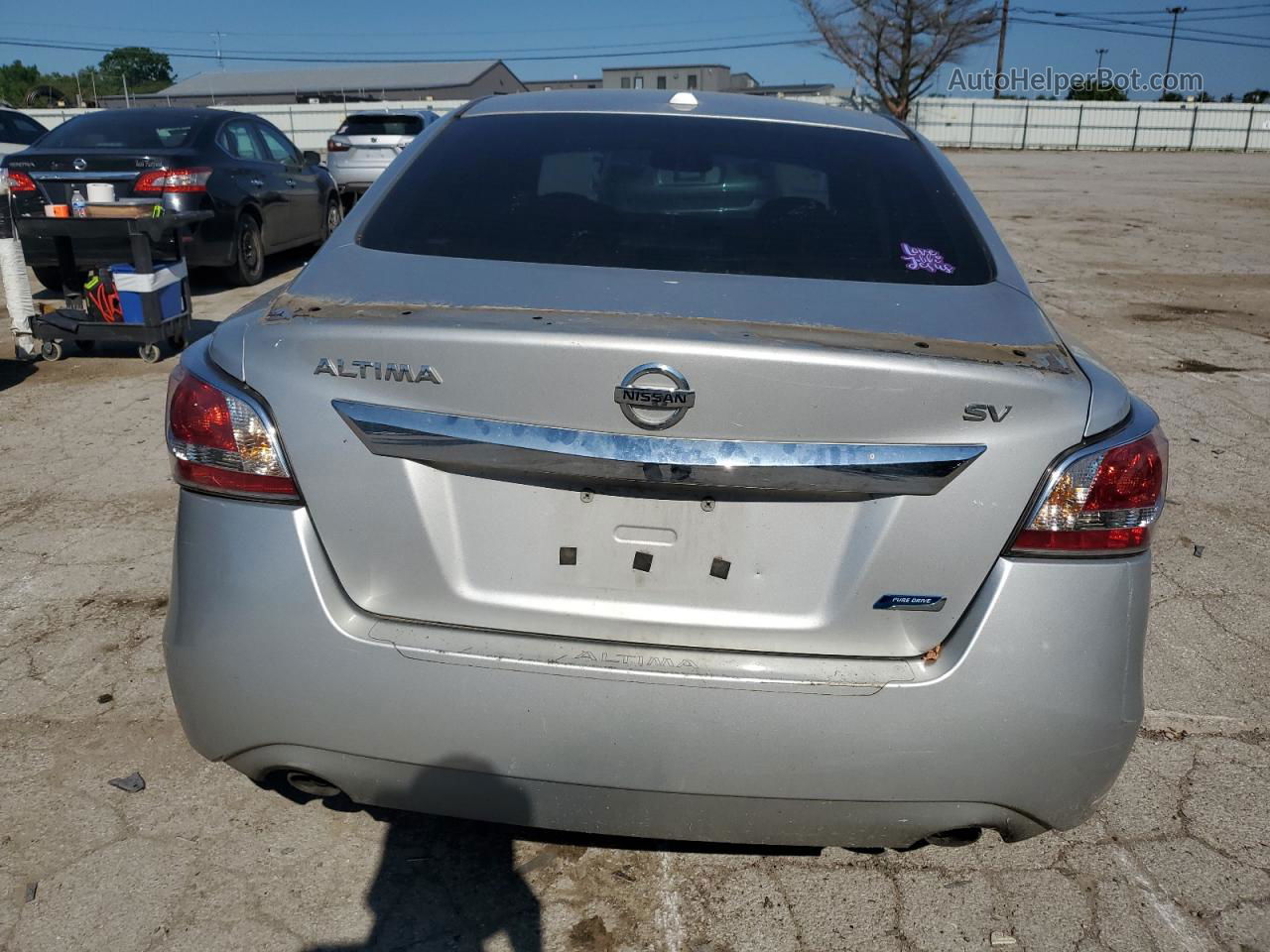 2014 Nissan Altima 2.5 Silver vin: 1N4AL3AP5EC197364