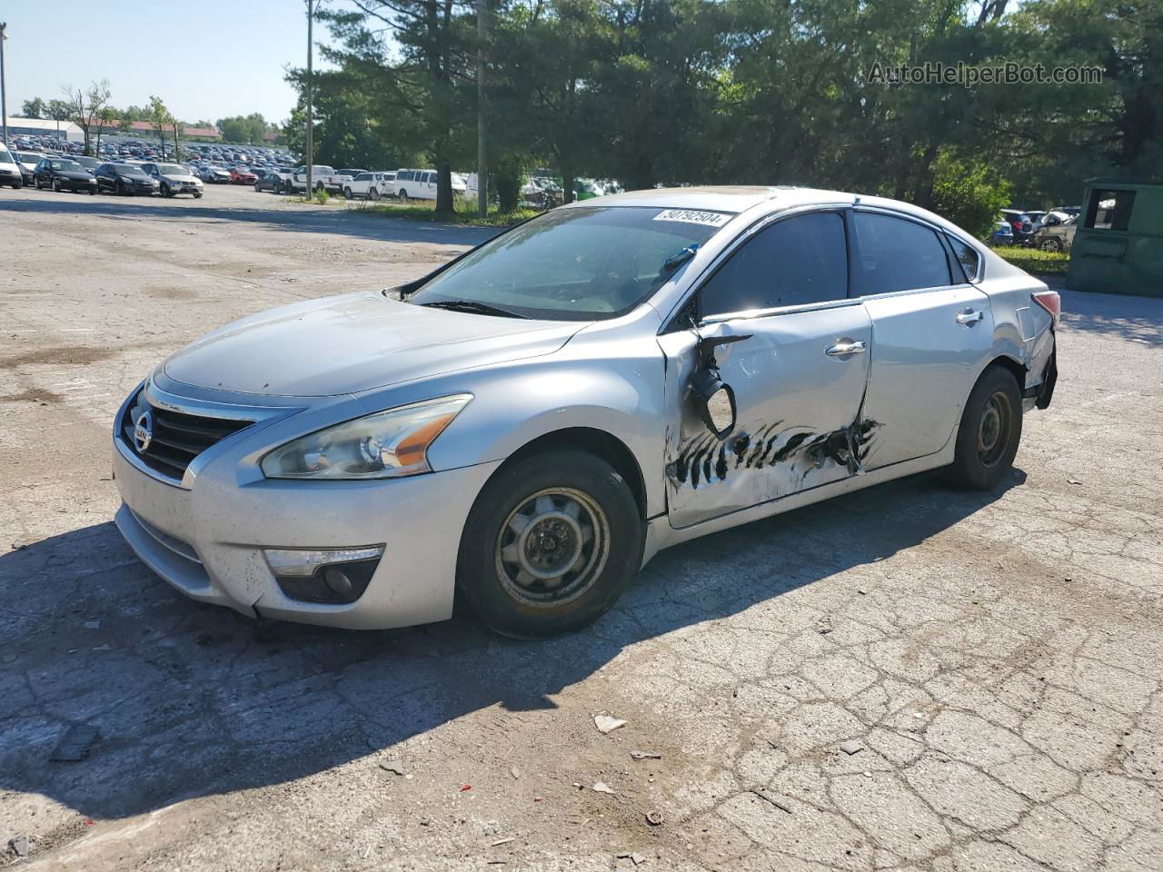 2014 Nissan Altima 2.5 Silver vin: 1N4AL3AP5EC197364