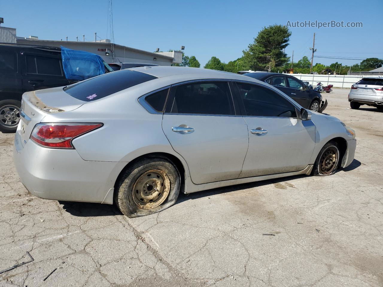 2014 Nissan Altima 2.5 Silver vin: 1N4AL3AP5EC197364