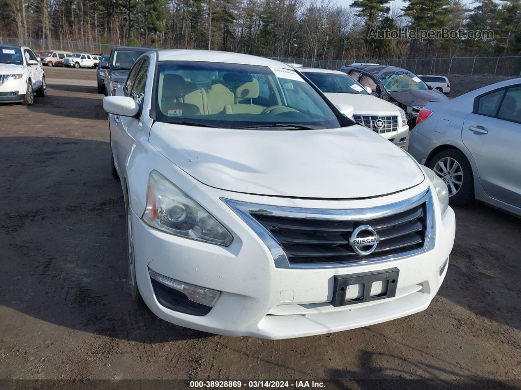 2014 Nissan Altima 2.5 Sv White vin: 1N4AL3AP5EC268269