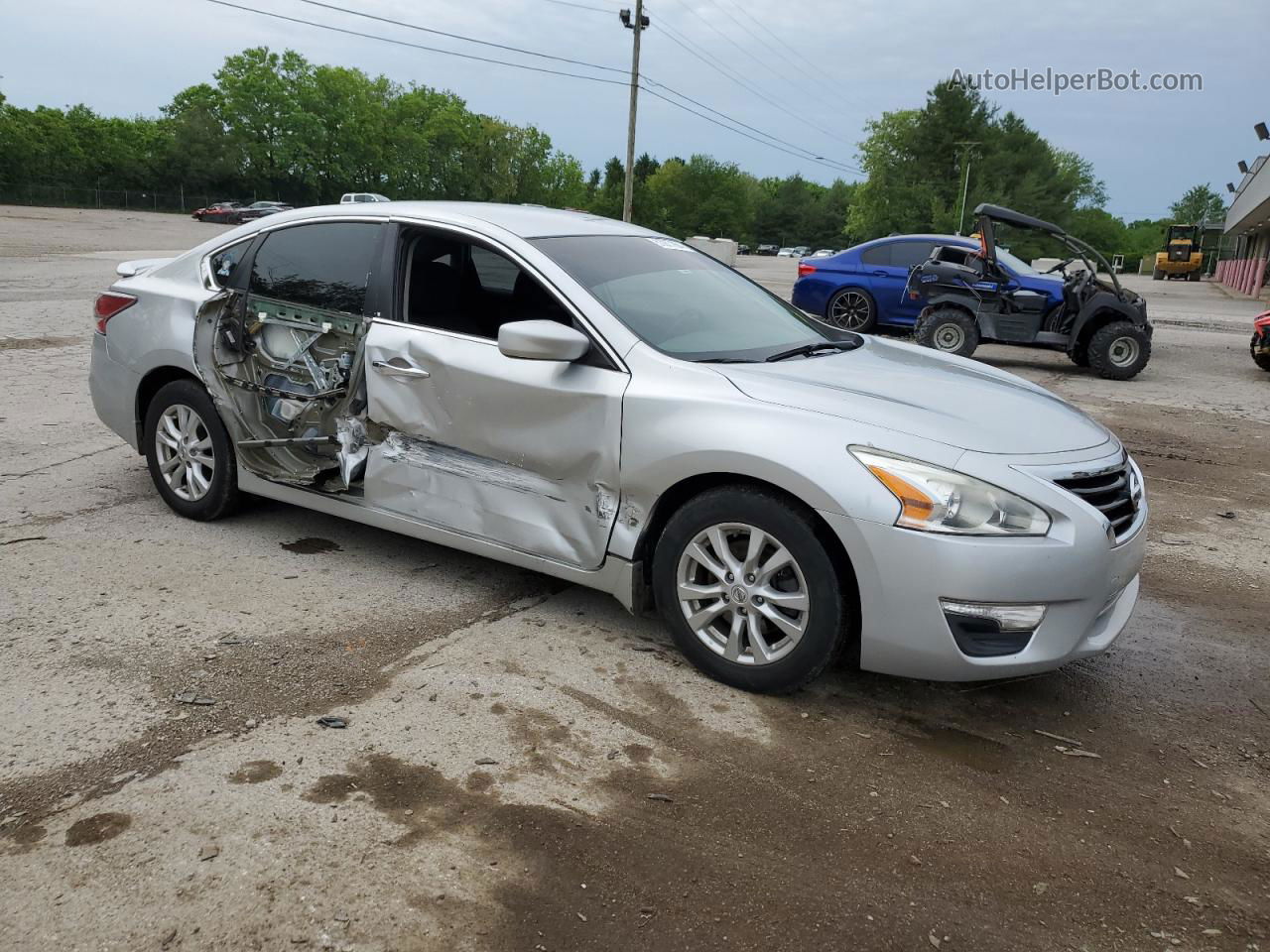 2014 Nissan Altima 2.5 Silver vin: 1N4AL3AP5EC326039