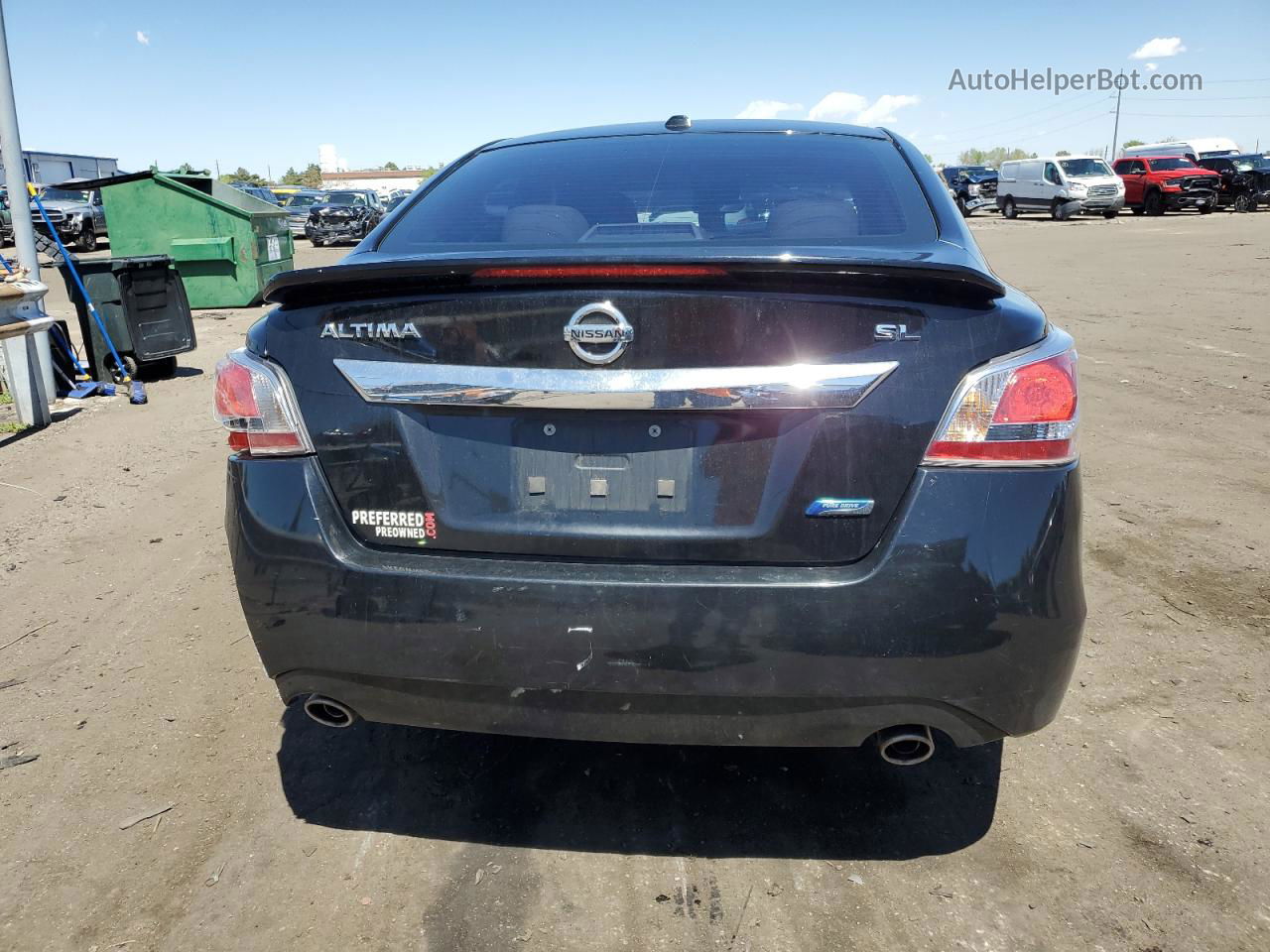 2014 Nissan Altima 2.5 Черный vin: 1N4AL3AP5EC406456